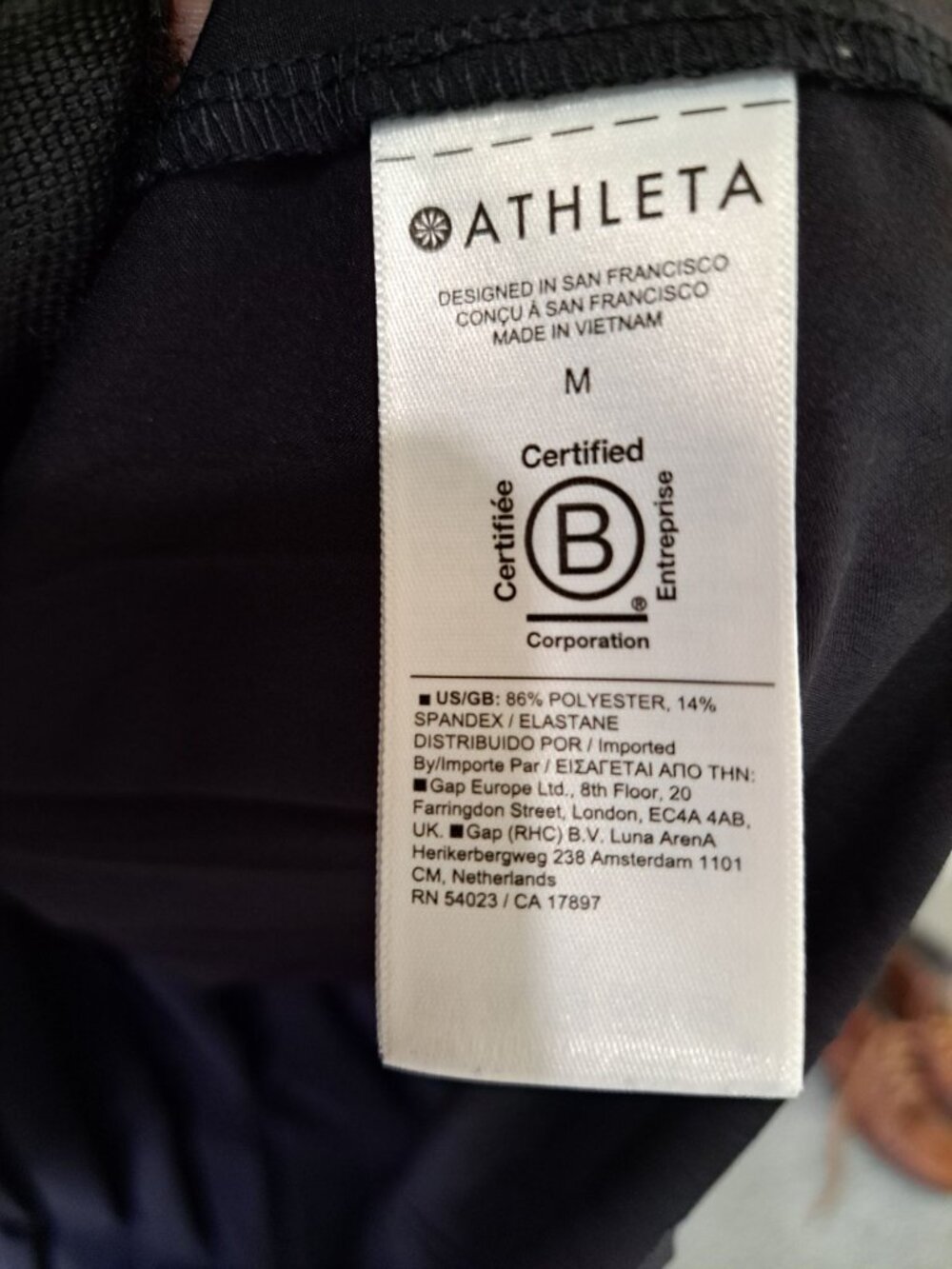 Athleta Swing Forward Pleated Tank Top Black Womens M Sleeveless Flowy Summer - Picture 5 of 9